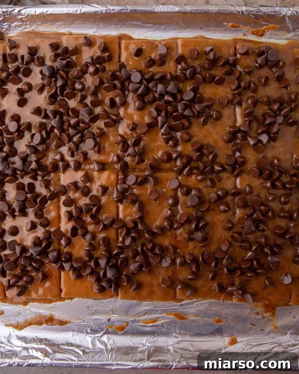 Graham Crackers Christmas Crack