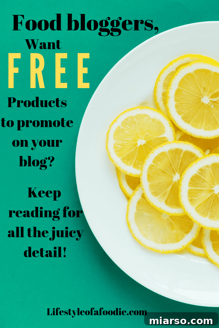 Food bloggers, discover how to get free products! Read this essential guide for brand partnerships and sponsorships on Pinterest.