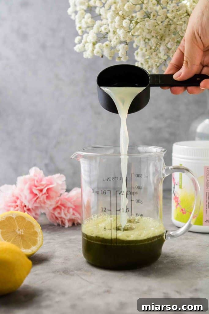 Add the lemon juice