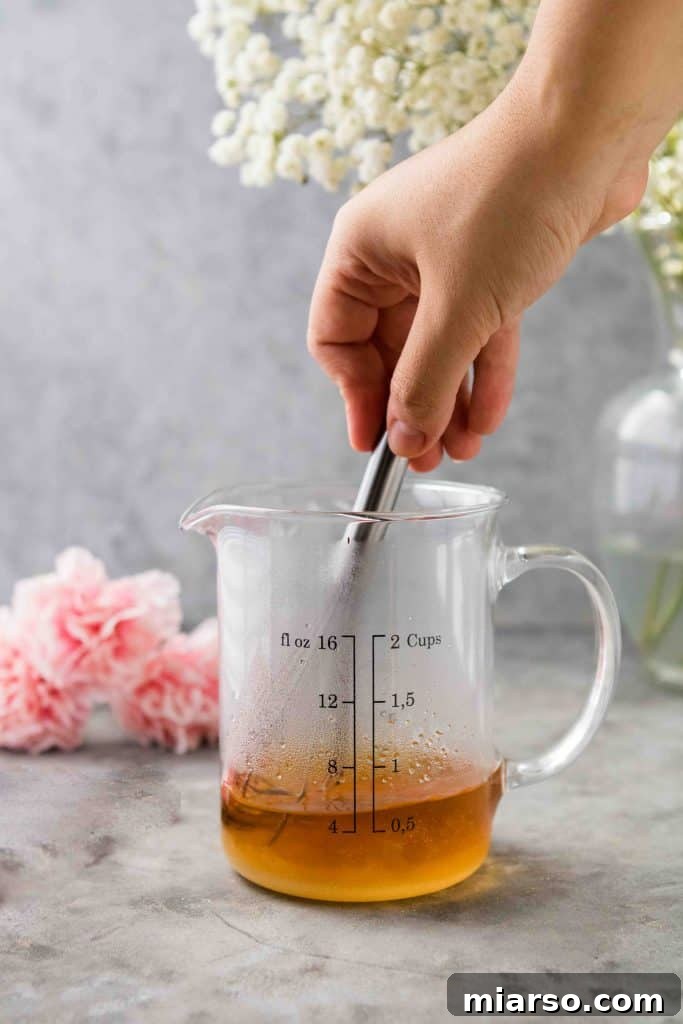 Add the sugar