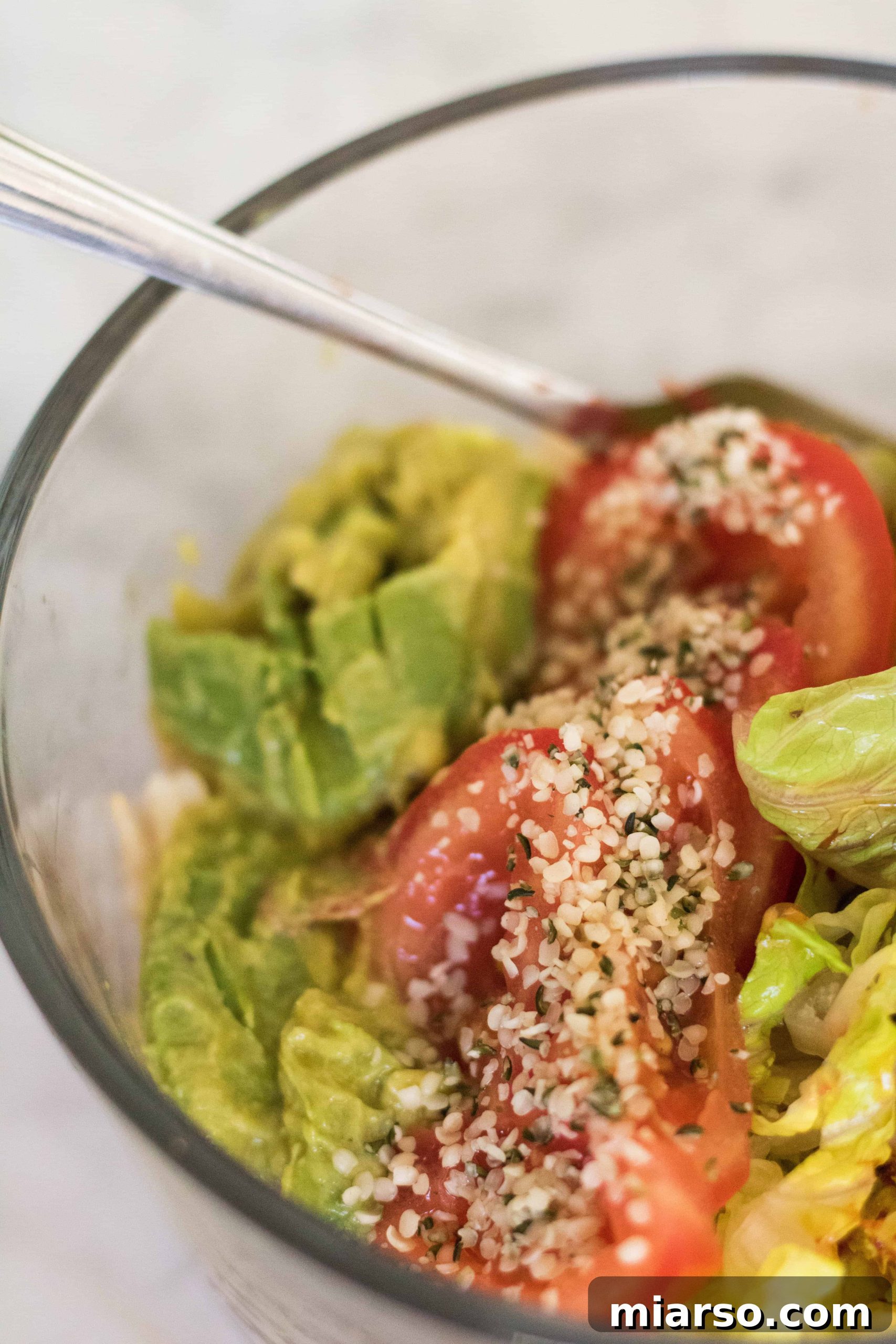 Quick lunch; gut healing buddha bowl with kimchi