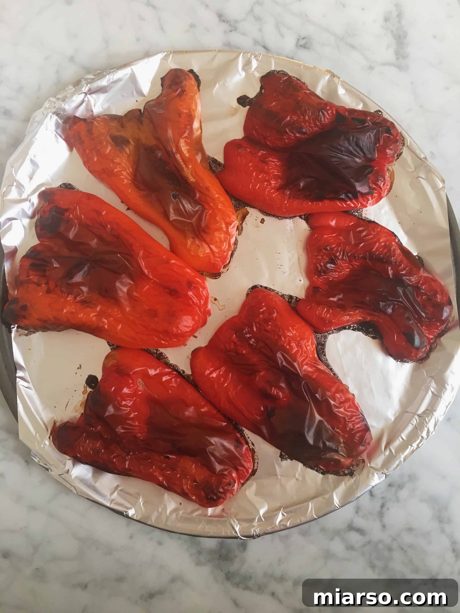 Roasted bell pepper image