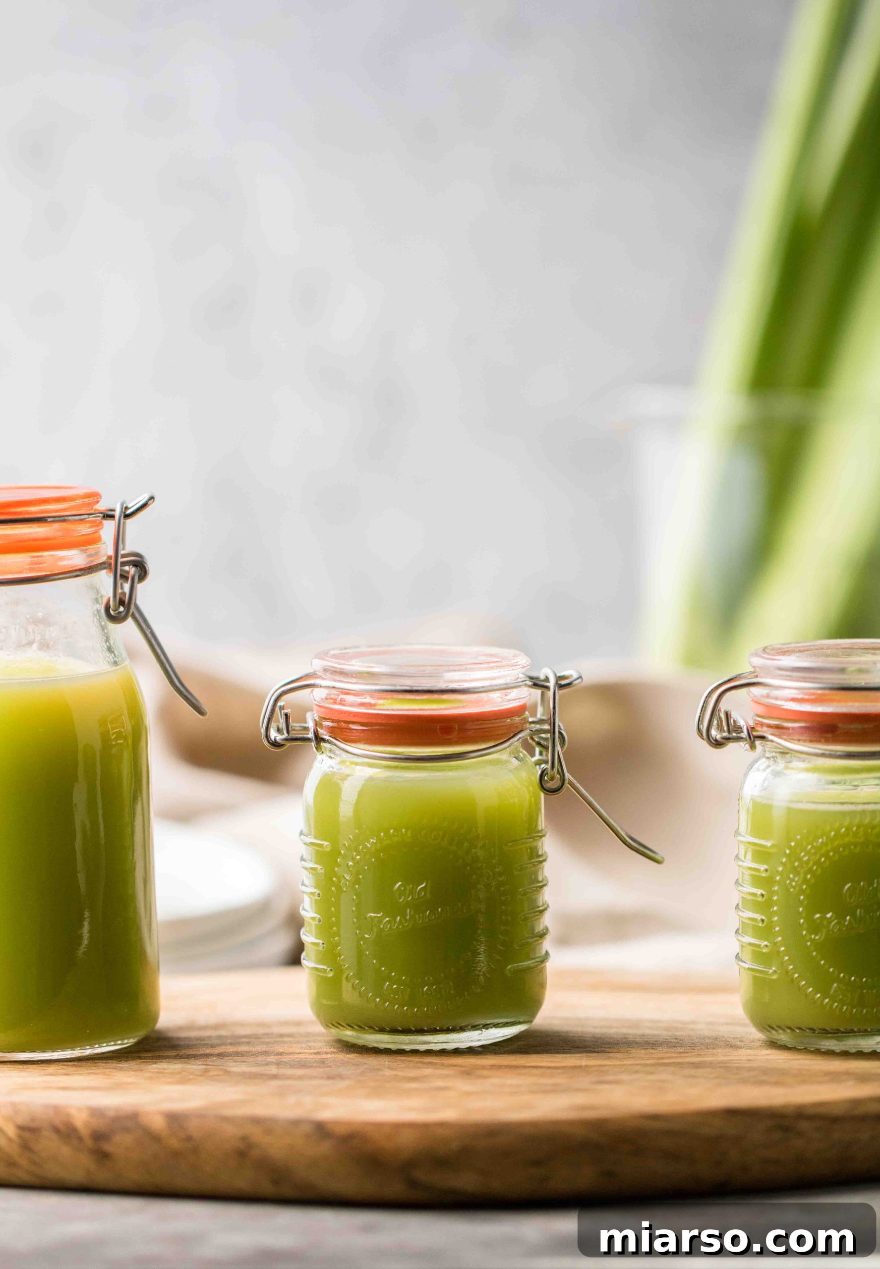 Easy and money-saving green shot recipe