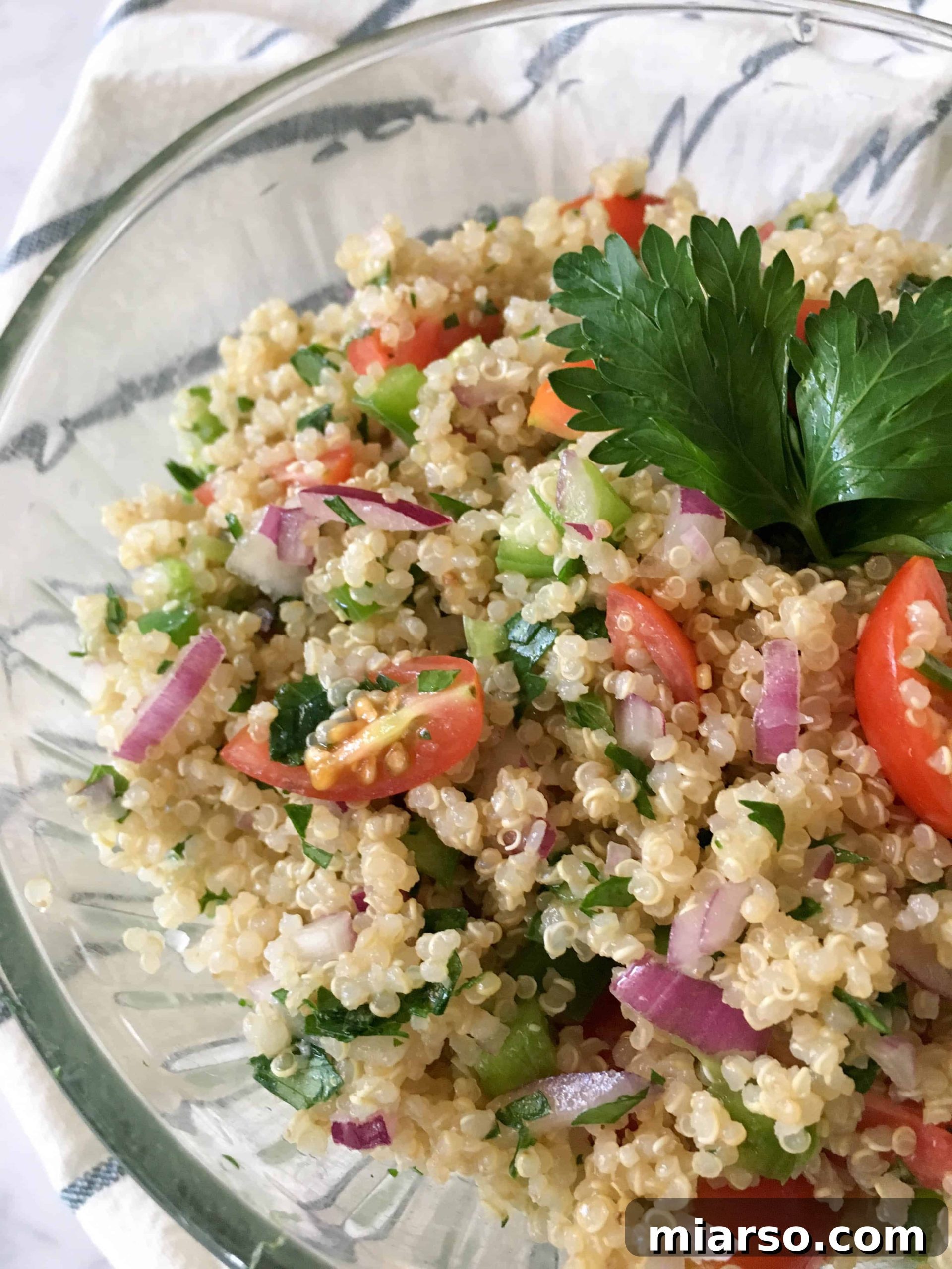 quinoa salad final product