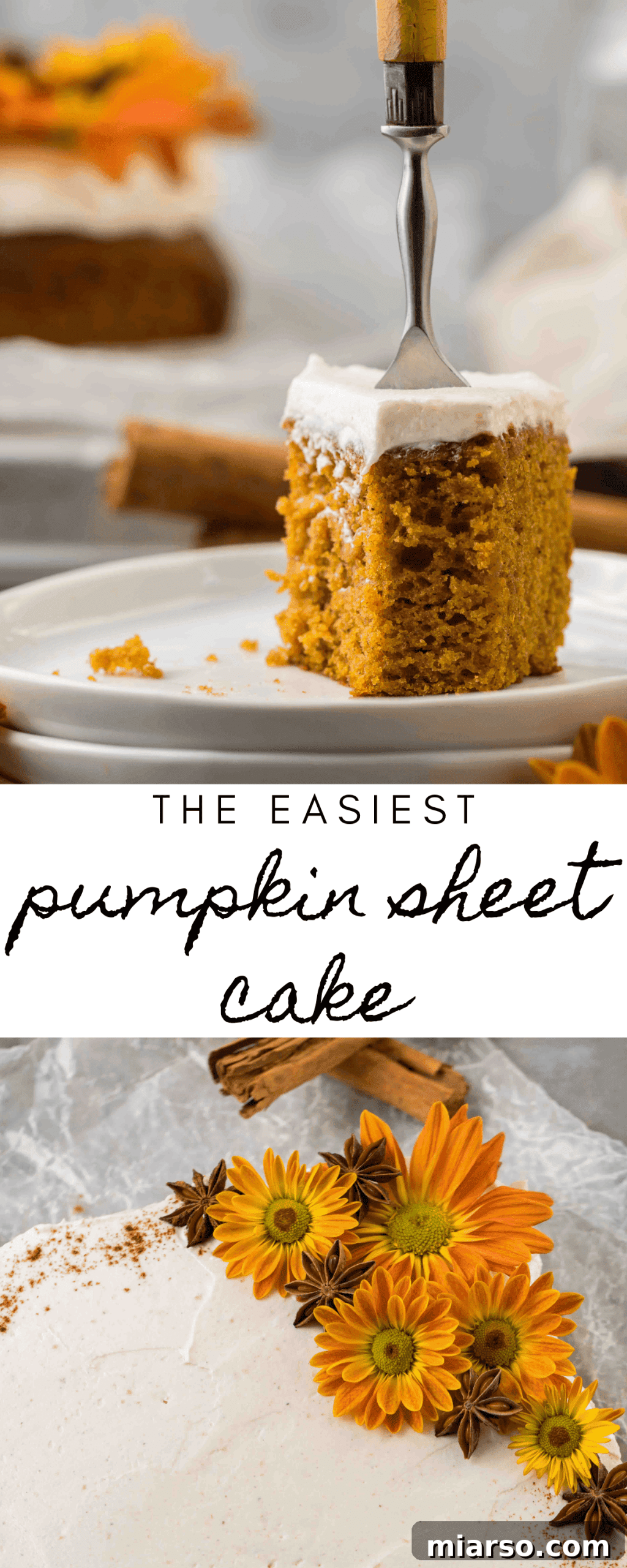 Unbelievably Easy & Moist Pumpkin Sheet Cake 12 img 30108 12 scaled