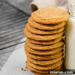Easy and chewy brown sugar cookies with a bite