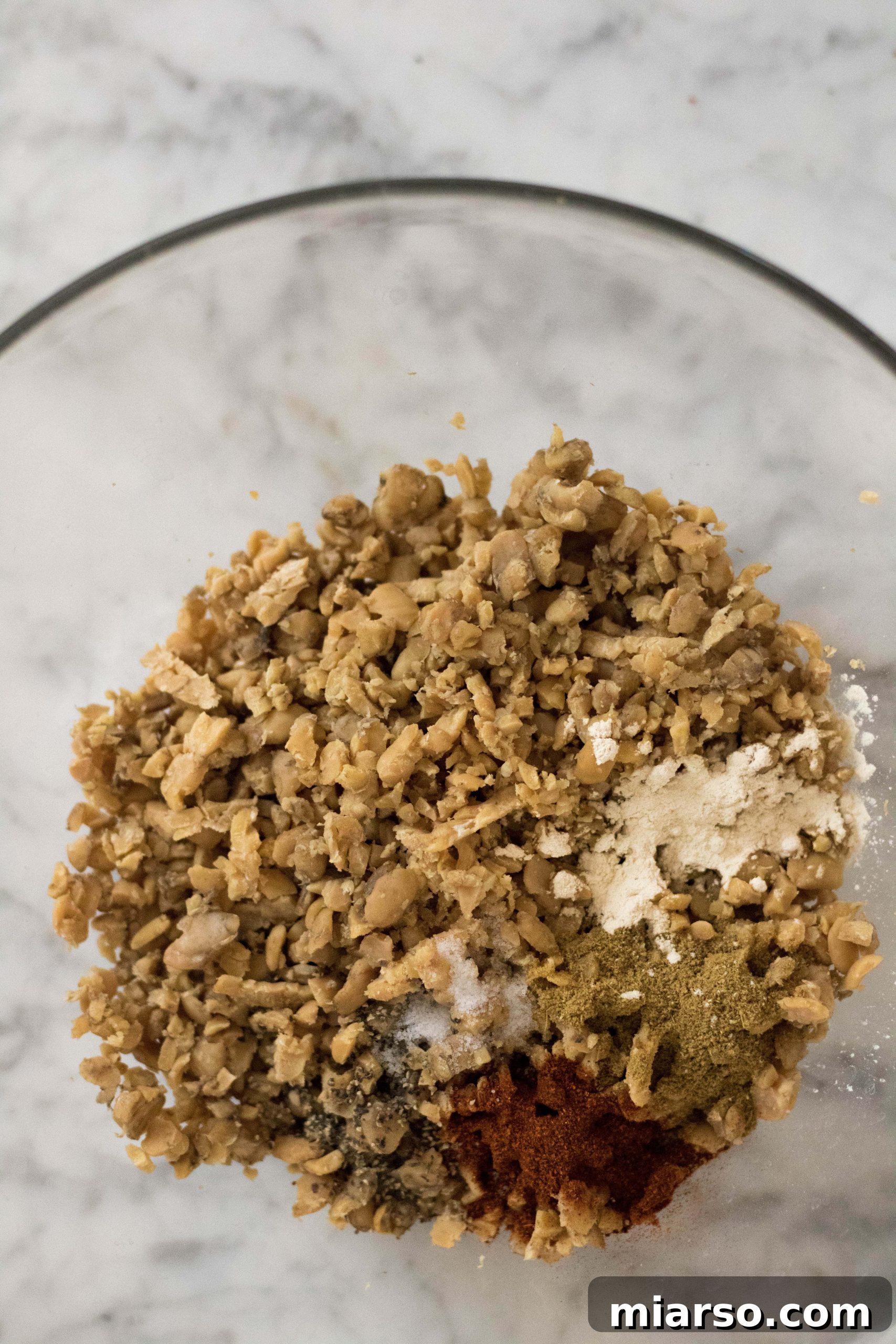 Vegan Tempeh Taco Meat
