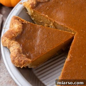 Rich & Creamy Pumpkin Pie