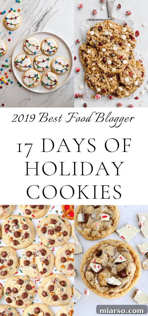 17 days of holiday cookies