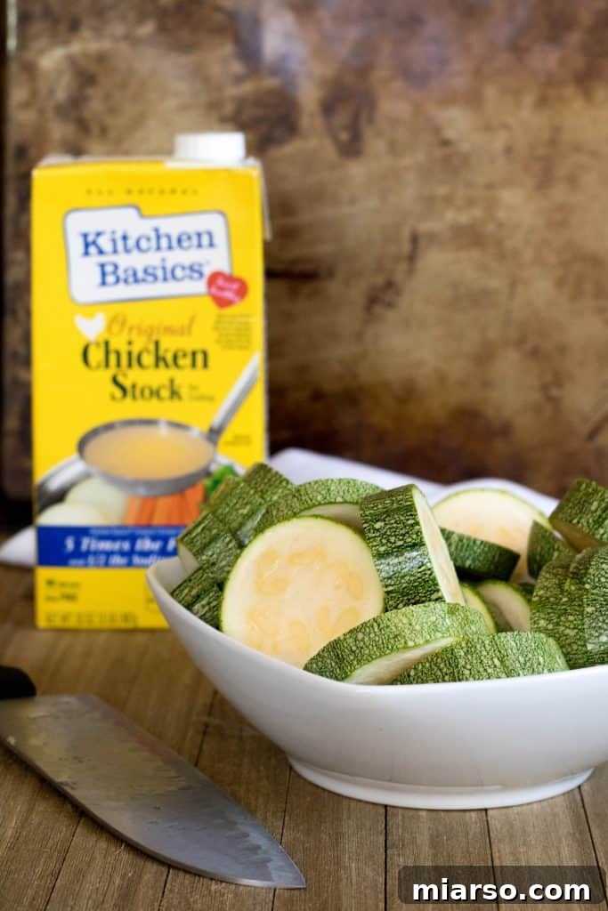 Mexican squash soup