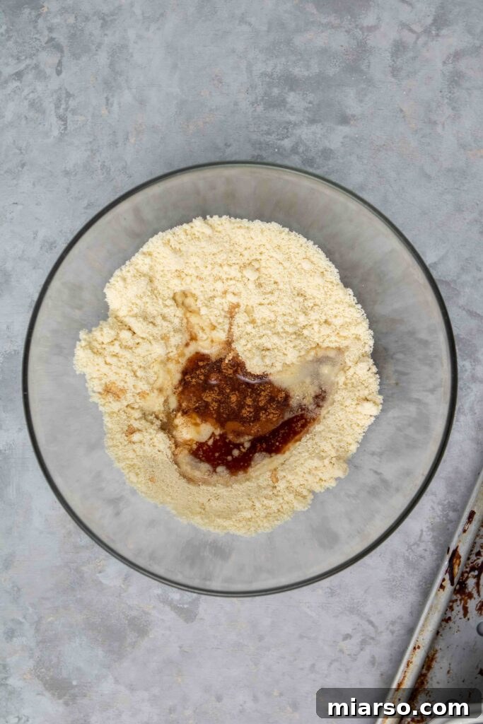Make the gluten free shortbread crust