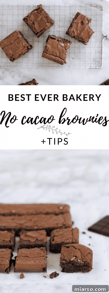 brownies with no cocoa powder