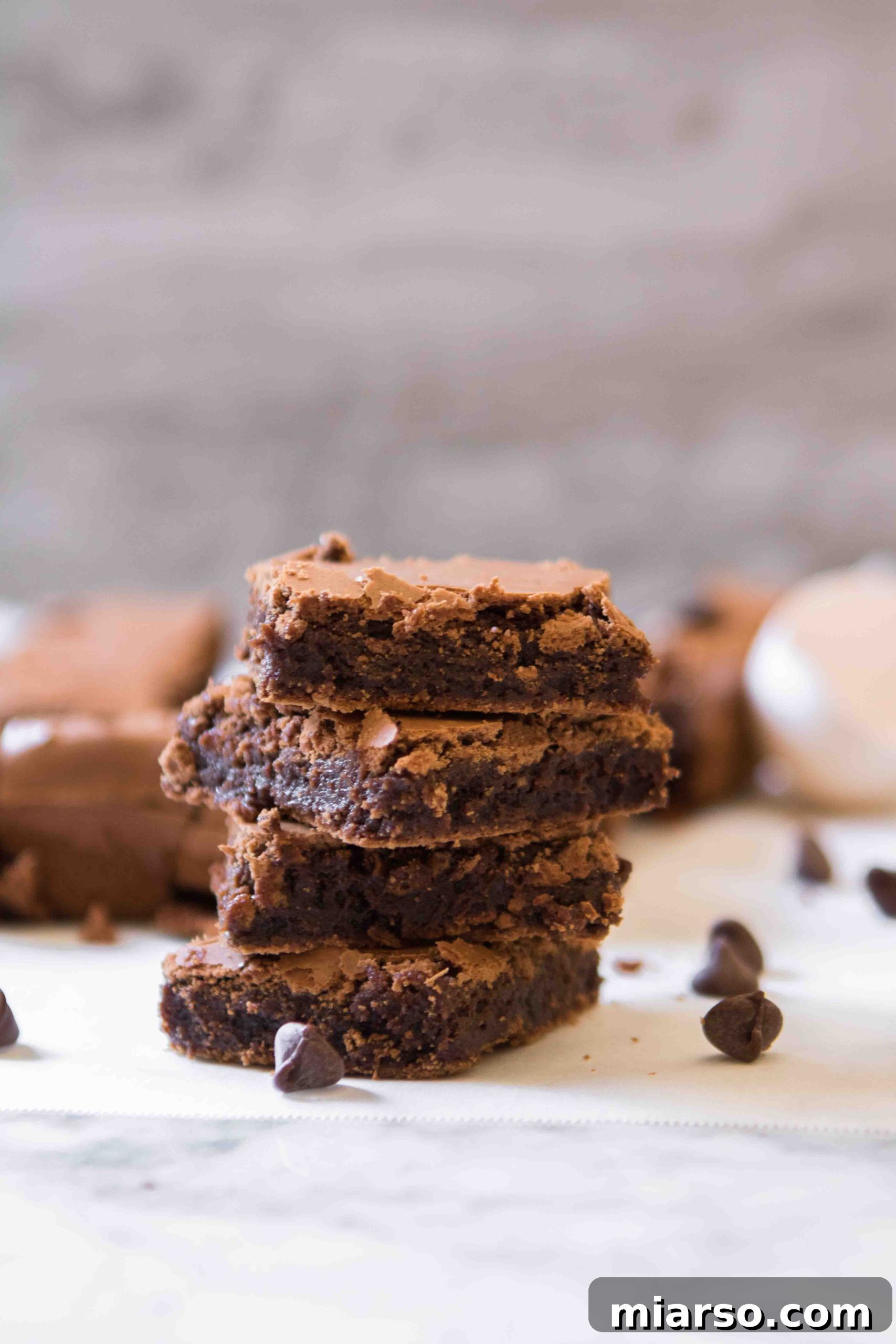 easy brownie recipe without cocoa powder