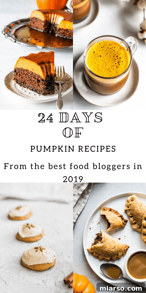 24 Days of Pumpkin Delights 13 24 days of pumpkin recipes collection collage