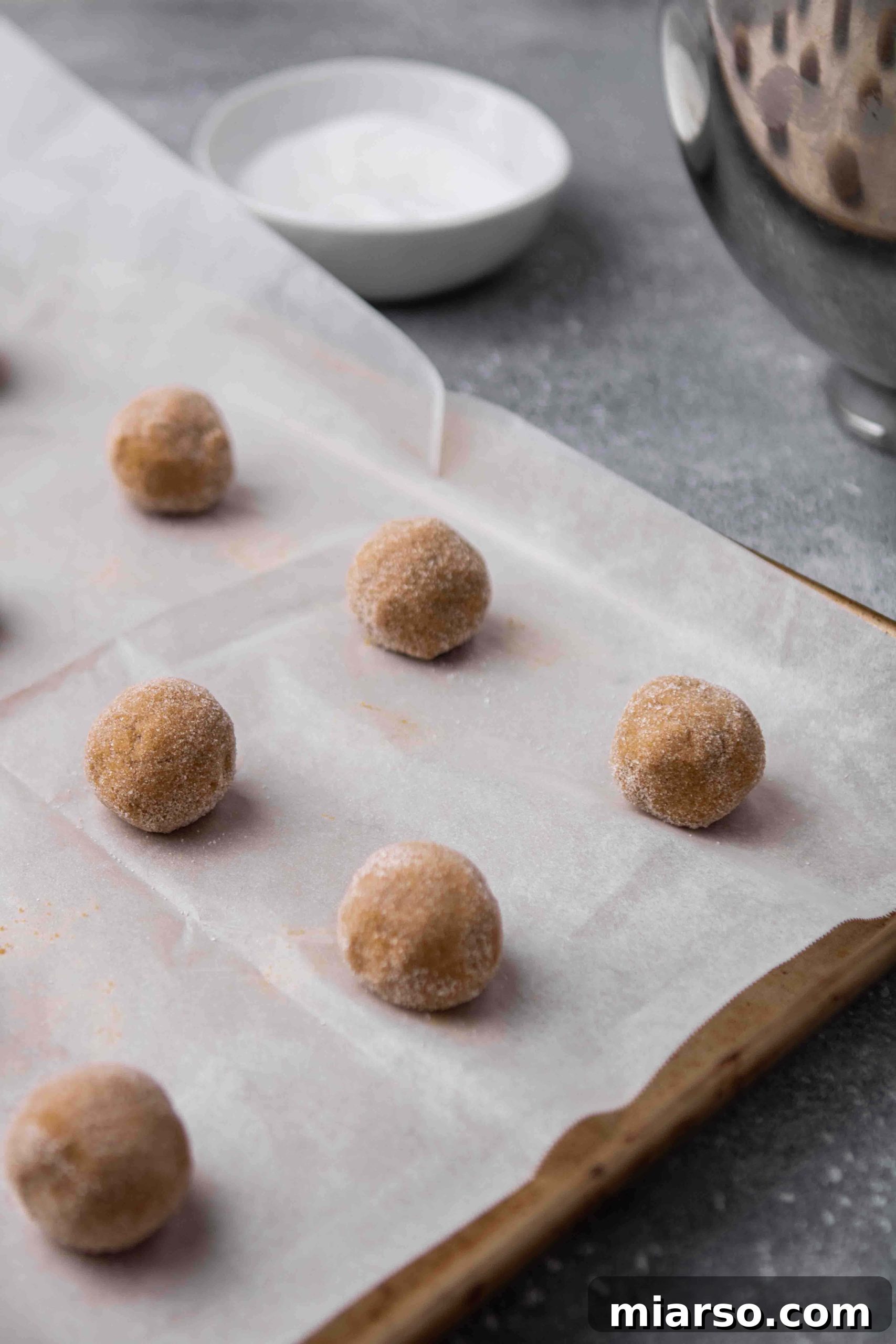 Perfectly Soft and Chewy Ginger Molasses Cookies 14 Beautifully crinkled ginger molasses cookies