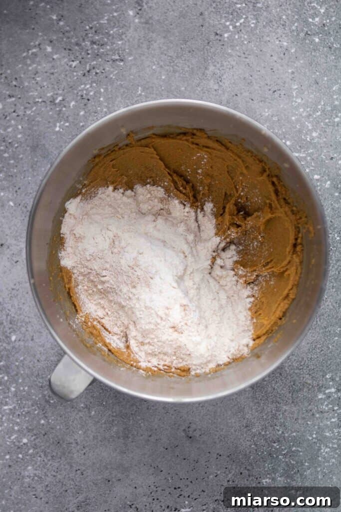 Perfectly Soft and Chewy Ginger Molasses Cookies 9 Step 5: Scooping cookie dough balls