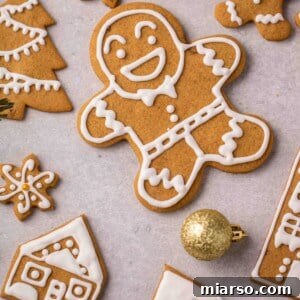 No spread gingerbread cookies