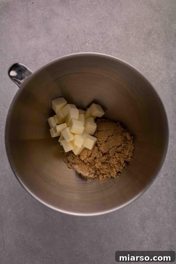 Cream the butter with the sugar first