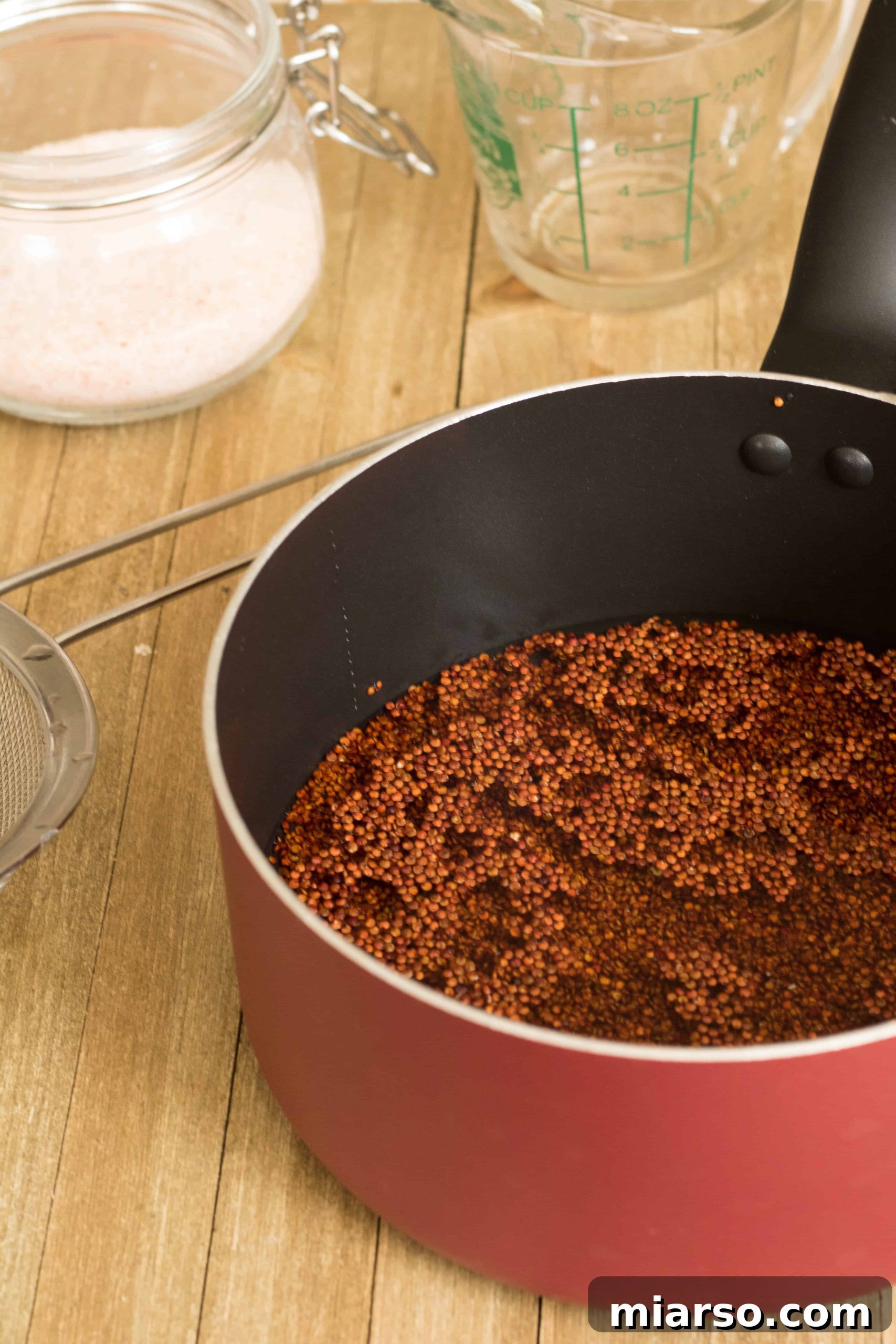 How to cook red quinoa
