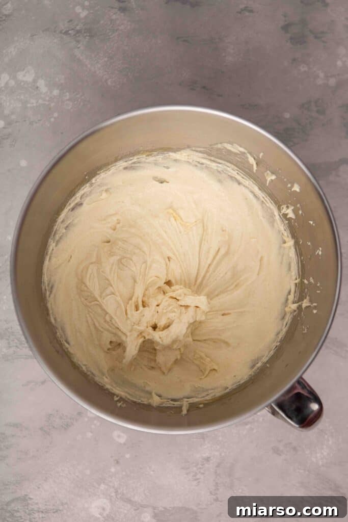 Wet ingredients for brownies blended to a smooth consistency