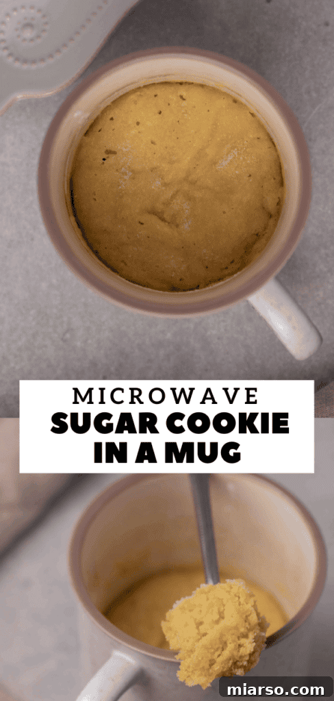 Pillowy Soft Mug Sugar Cookie Perfection 13 Delicious soft sugar mug cookie with a delightful texture, ideal for pinning.