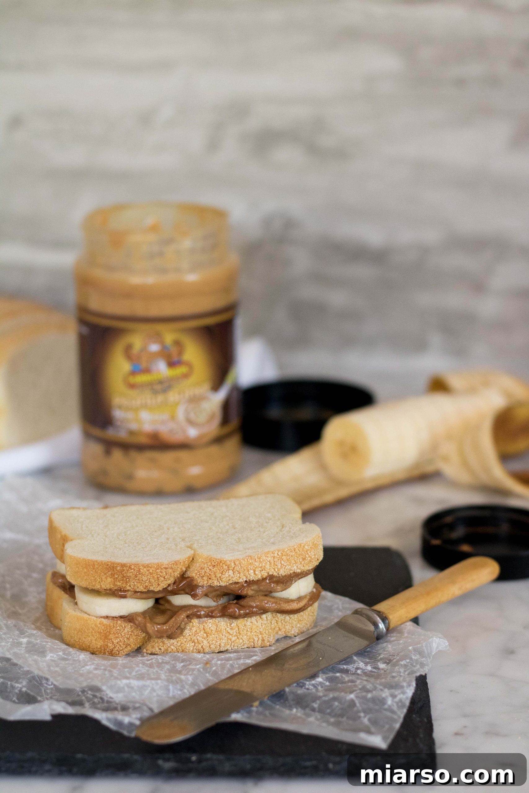 Golden Peanut Butter Banana Melt 9 Izgara fıstık ezmeli muzlu sandviç nasıl yapılır - kızartma aşaması