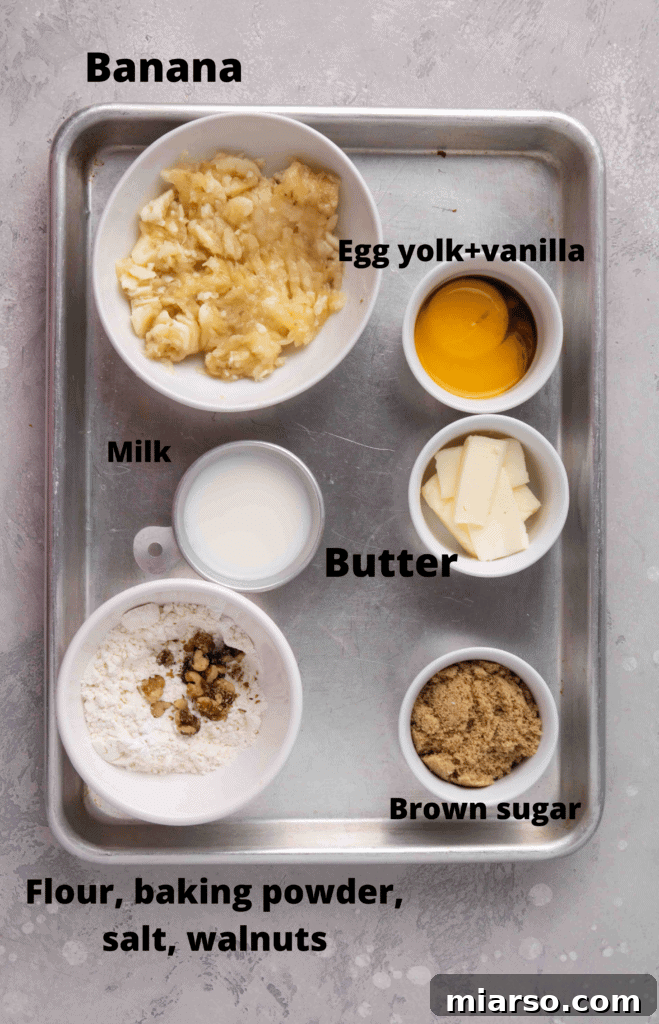 Ultimate Banana Bread Mug Cake Ready in Minutes 4 Banana bread mug cake ingredients