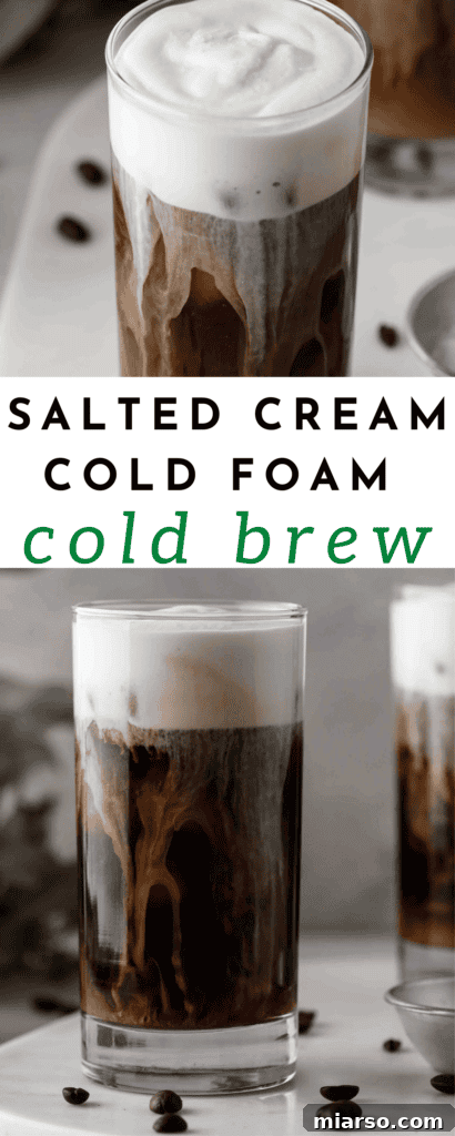 The Ultimate Starbucks Salted Cream Cold Foam Cold Brew 19 Starbucks salted cream cold foam cold brew