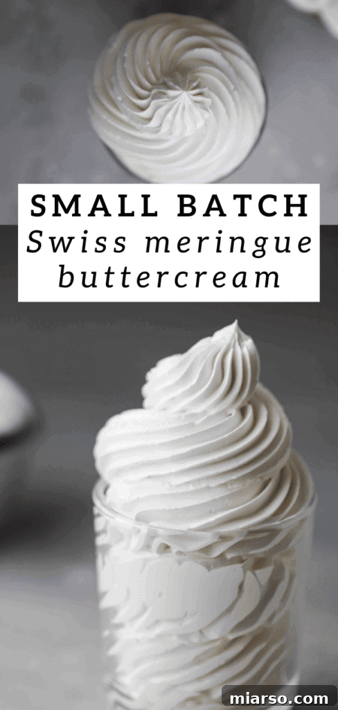 Velvety Small Batch Swiss Meringue Buttercream 17 Small batch Swiss meringue buttercream