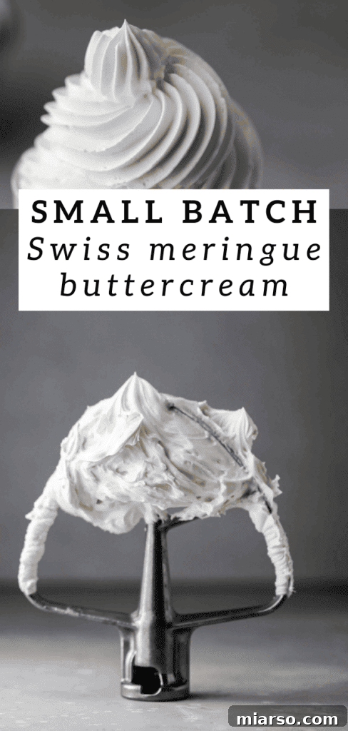 Velvety Small Batch Swiss Meringue Buttercream 18 Small batch Swiss meringue buttercream