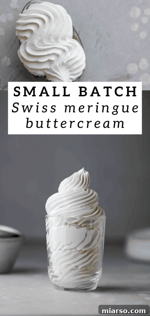 Velvety Small Batch Swiss Meringue Buttercream 21 Small batch Swiss meringue buttercream