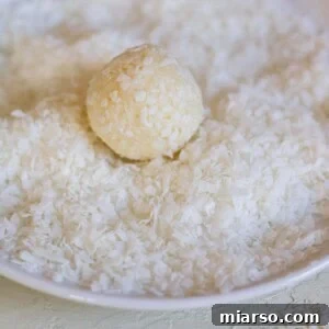 Perfect no bake coconut balls for the holidays