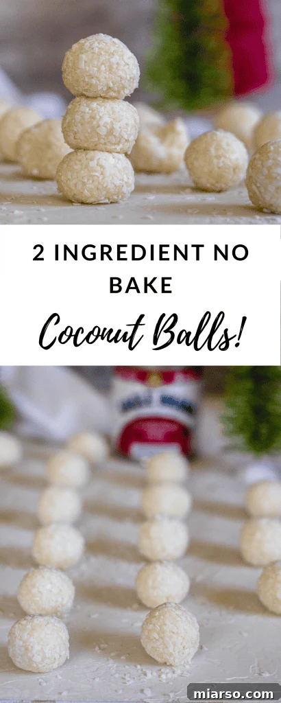 Coconut balls recipe for pinterest, share with your friends and family