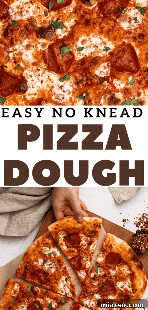 Easy pizza dough recipe with topping ideas.