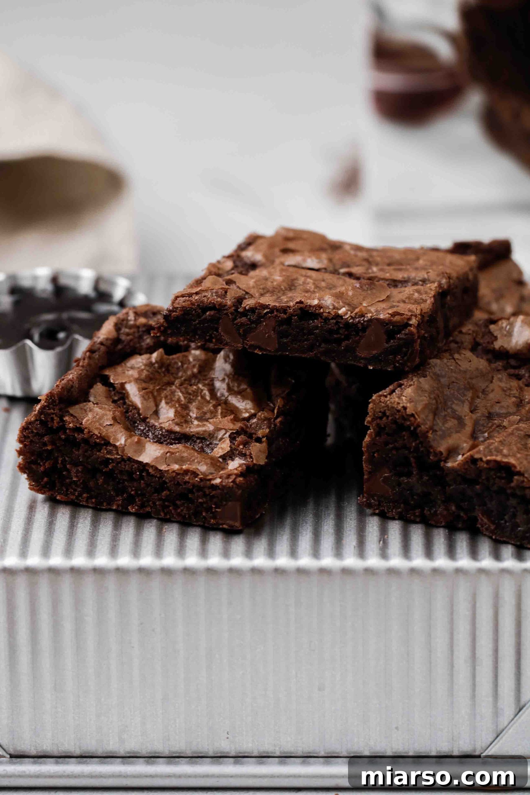 10 Secrets on How to make boxed brownies better, perfectly cut