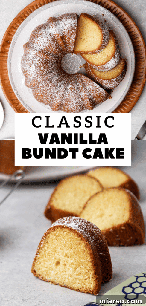 Velvety Vanilla Bundt Perfection 19 Vanilla bundt cake recipe