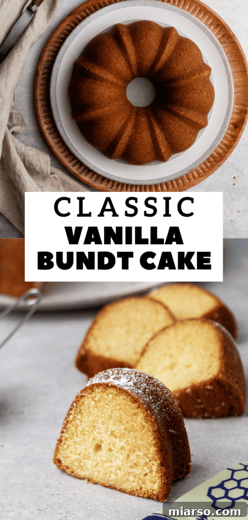Velvety Vanilla Bundt Perfection 20 vanilla cake recipe