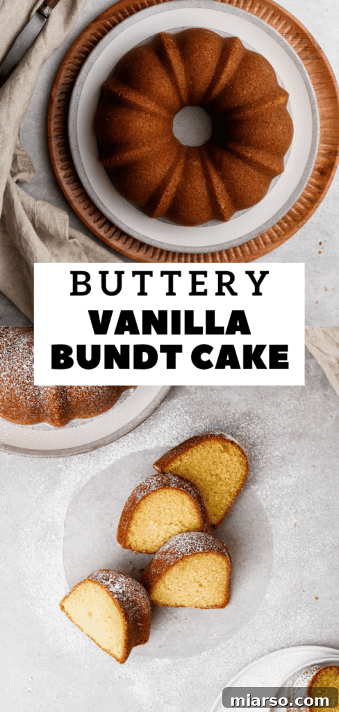 Velvety Vanilla Bundt Perfection 22 Buttery bundt cake recipe