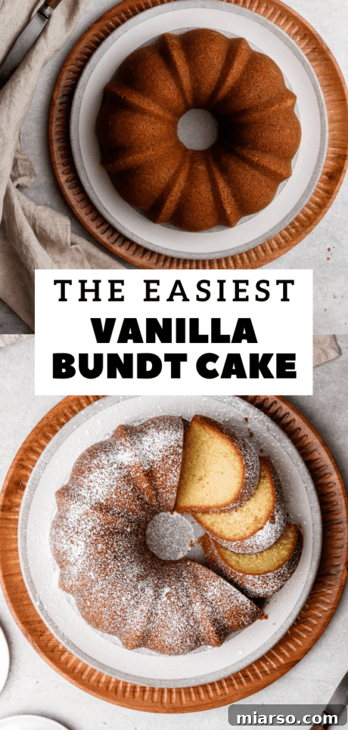 Velvety Vanilla Bundt Perfection 23 Classic vanilla cake