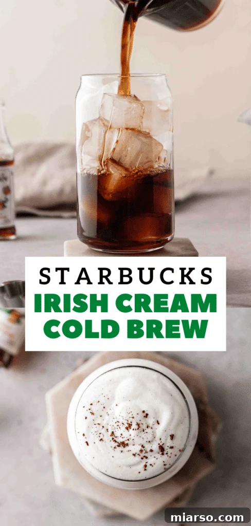 Homemade cold brew coffee 