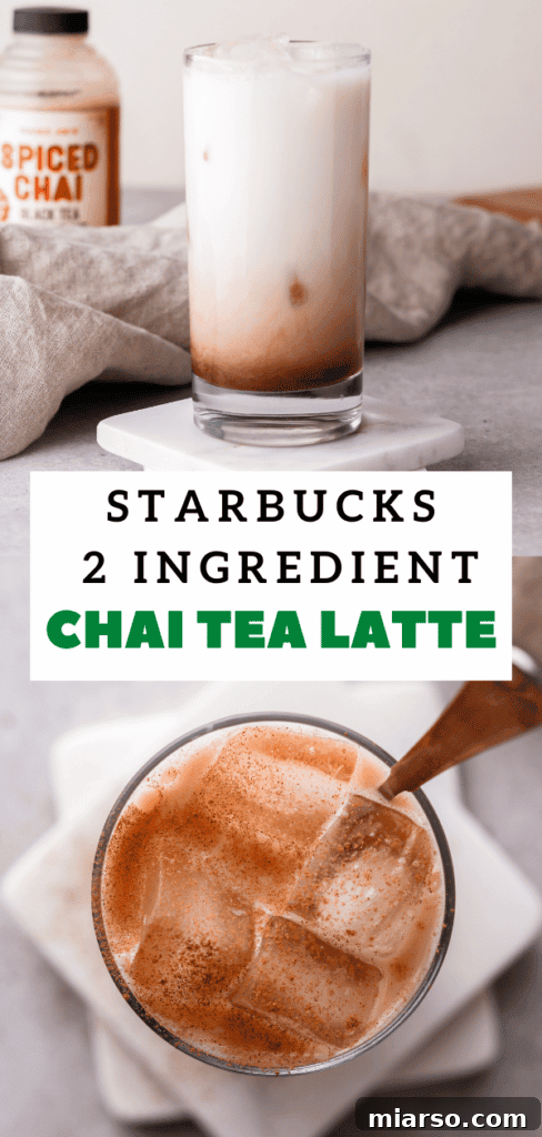 Pin image for Starbucks chai drink