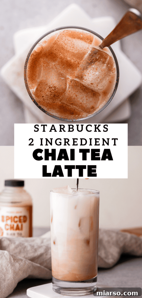 Pin image for Starbucks chai latte