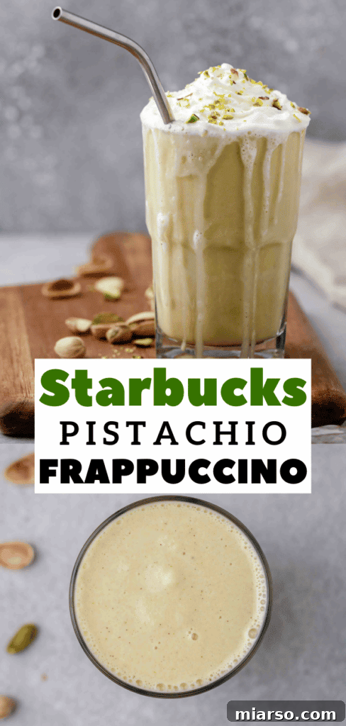 A simple yet satisfying 5-ingredient pistachio drink recipe, highlighting its ease of preparation for quick enjoyment.
