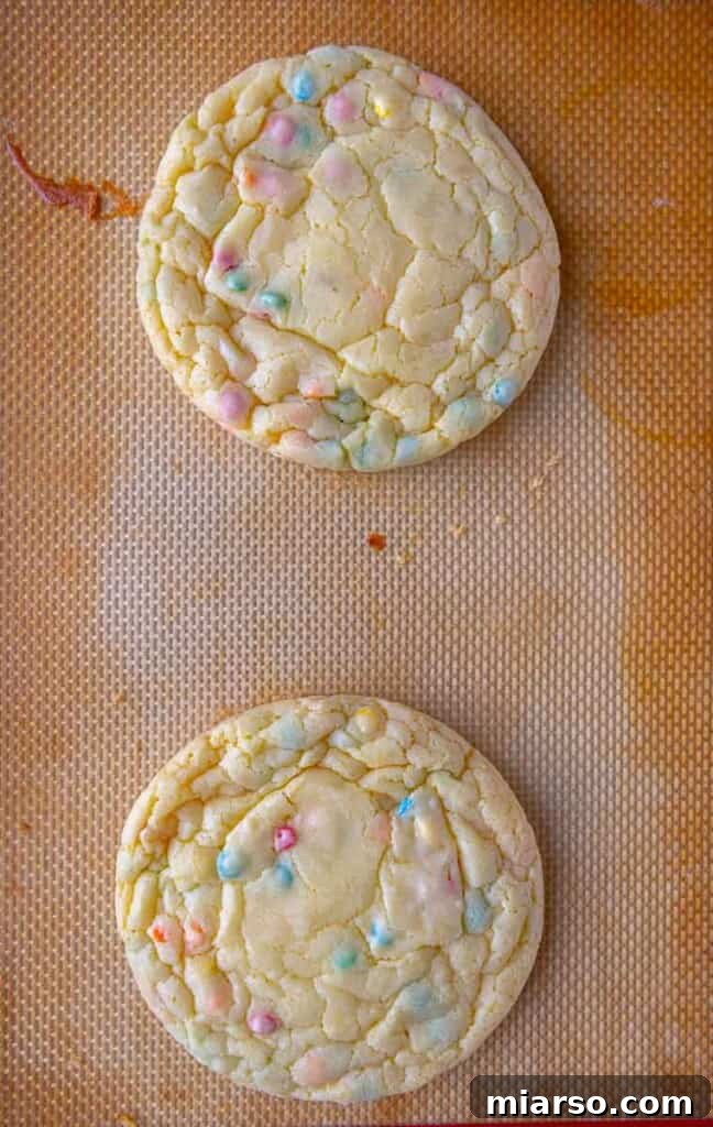 Sprinkles cake mix cookies