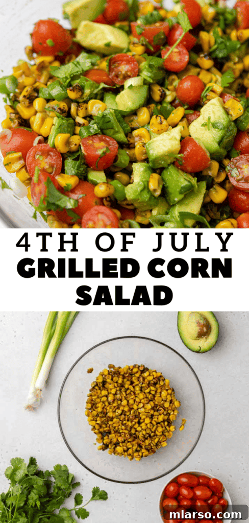 Healthy corn salad recipe