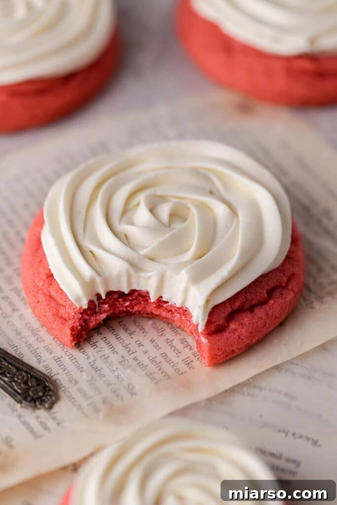 Crumbl pink velvet cookies