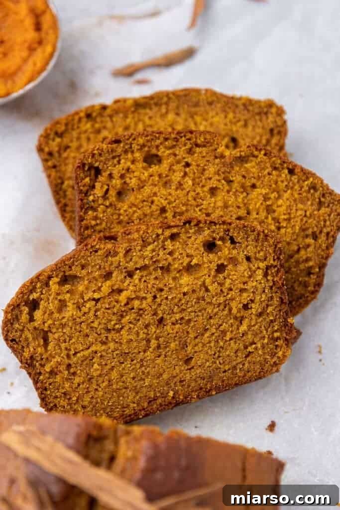 Pumpkin bread recipe - a moist and tender fall quick bread