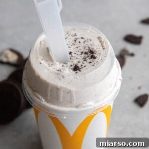 McDonald's Copycat Single Serve Oreo McFlurry 10 Mcdonalrs Oreo mcflurry