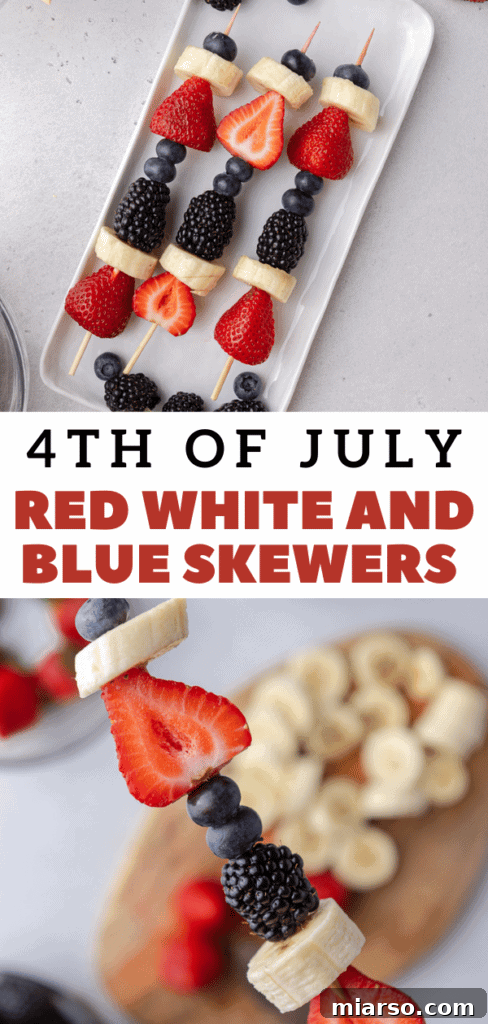 4th of July fruit dessert idea