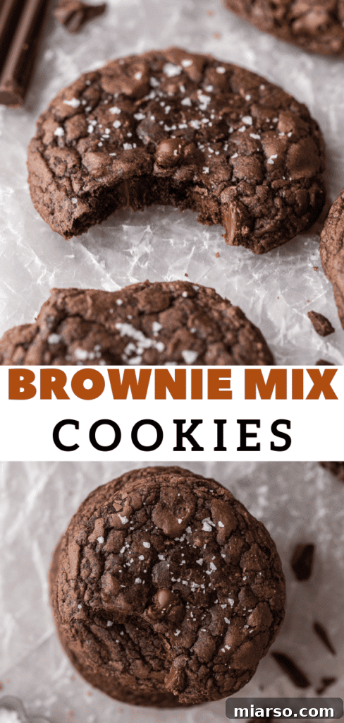 Crumbl's Rich Brownie Batter Indulgence 19 Delicious brownie mix cookies presented beautifully